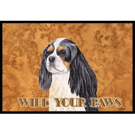 Carolines Treasures SC9120JMAT 24 x 36 in. Cavalier Spaniel Indoor Or Outdoor Doormat SC9120JMAT